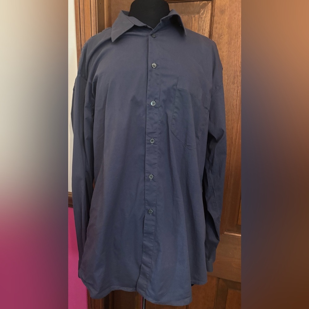 Men's Navy Blue ISDA & CO Shirt size XL